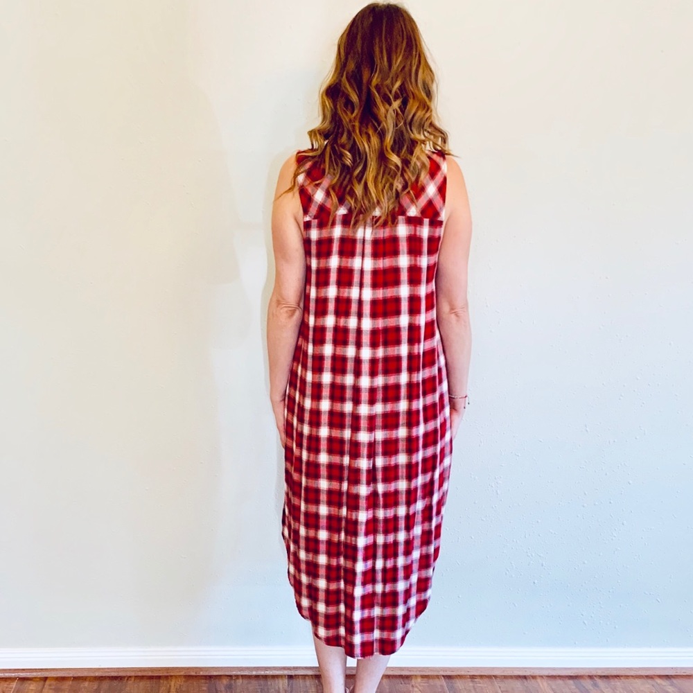 🌟Forever 21 Button Down Shirt Dress/Sz:L - Picture 3 of 3